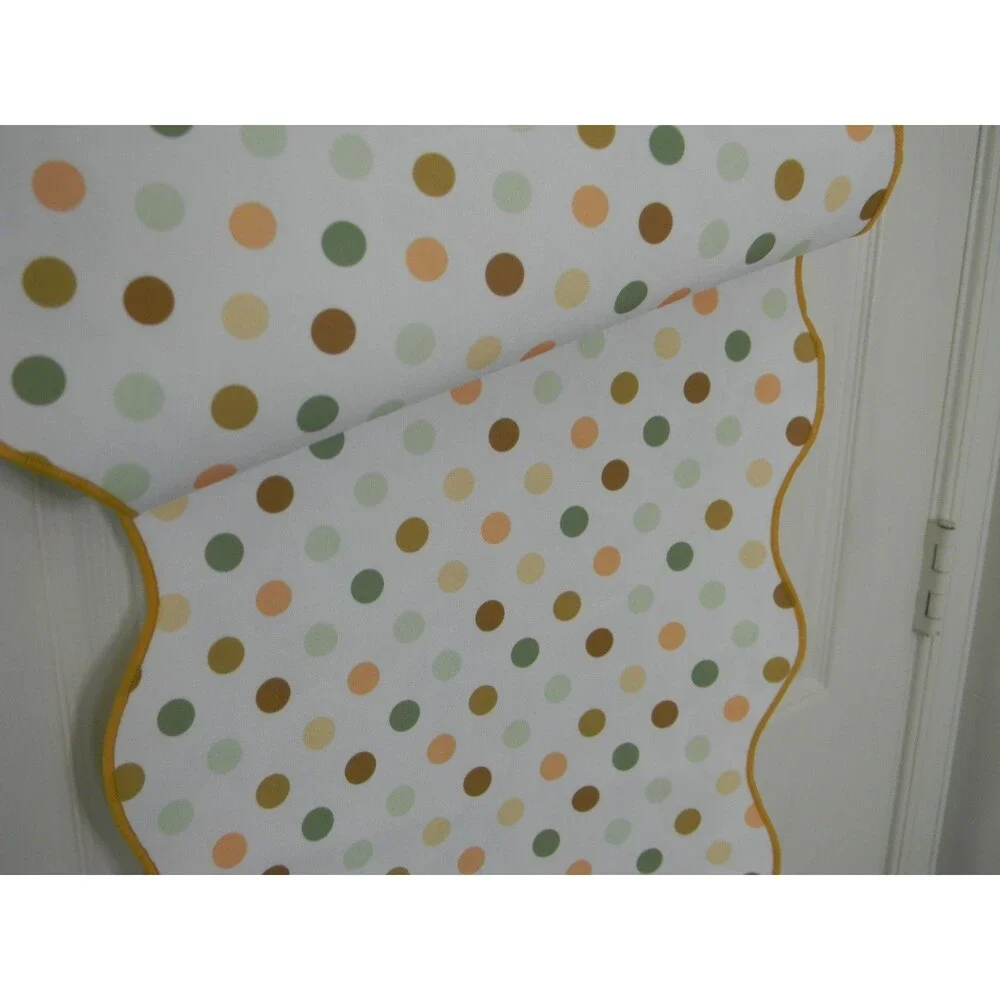 Indoor Outdoor Table Runner Reversible Fruit Green Orange Yellow Weatherprf NWT